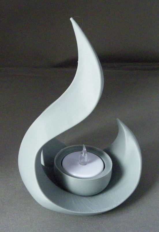 (image for) 3D Prints - Theelichthouder 4 - (Meerdere Kleuren Mogelijk)